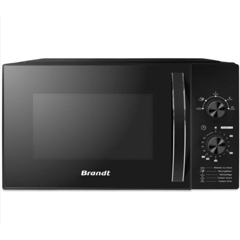 Micro-ondes 28L 900W plateau 29 cm intérieur inox Noir