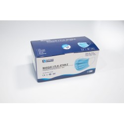 Masque chirurgical 3 plis jetable