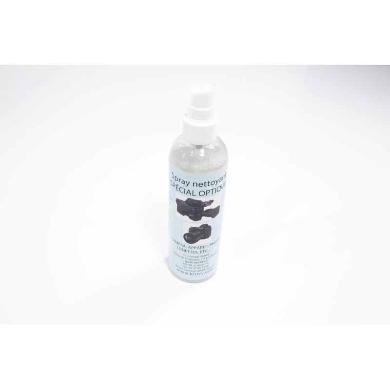 Spray nettoyant optique