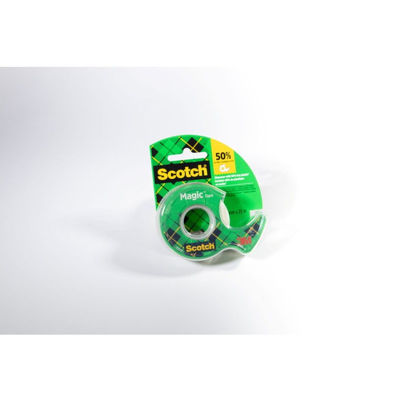 Scotch® Magic™ Tape avec dévidoir – 19 mm x 25 m
