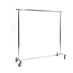 Portant Droit Pliant L150xH146,5cm Chromé