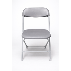 Chaise pliante 44x44x80cm, Gris